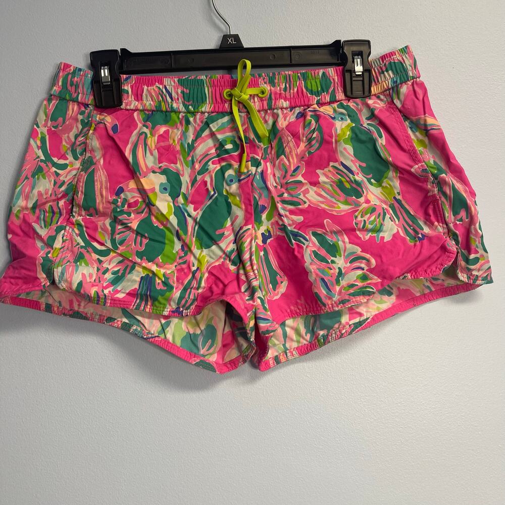Lilly Pulitzer Shorts -elastic waist size small preowned
